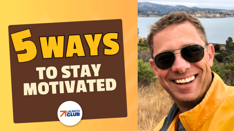 5 Ways To Stay Motivated (Running An Online Business)