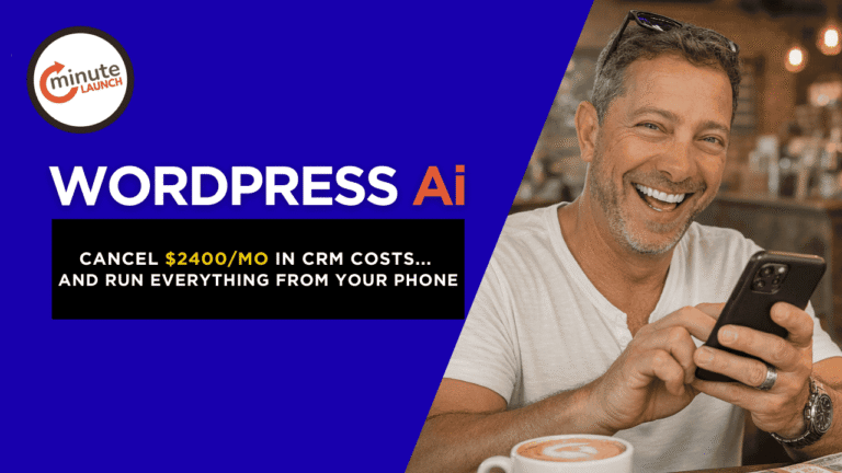 Cancel $2400/mo In CRM Costs…And Run Everything From Your Phone