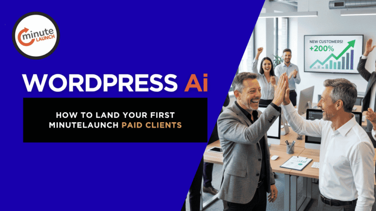 How To Land Your First MinuteLaunch Paid Clients