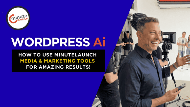 How To Use MinuteLaunch Media & Marketing Tools For Amazing Results!