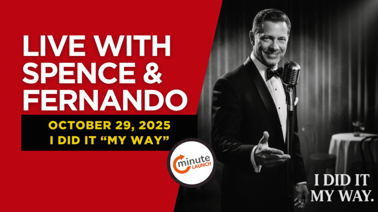 Live With Spence & Fernando – October 29, 2025 – I Did It “My Way”