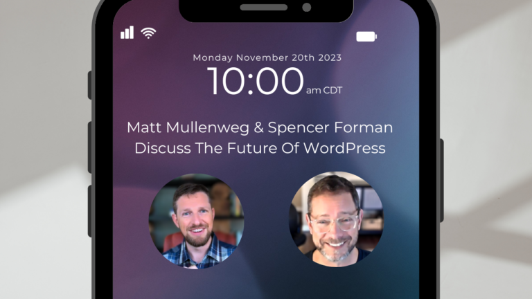Matt Mullenweg & Spencer Forman Discuss The Future Of WordPress