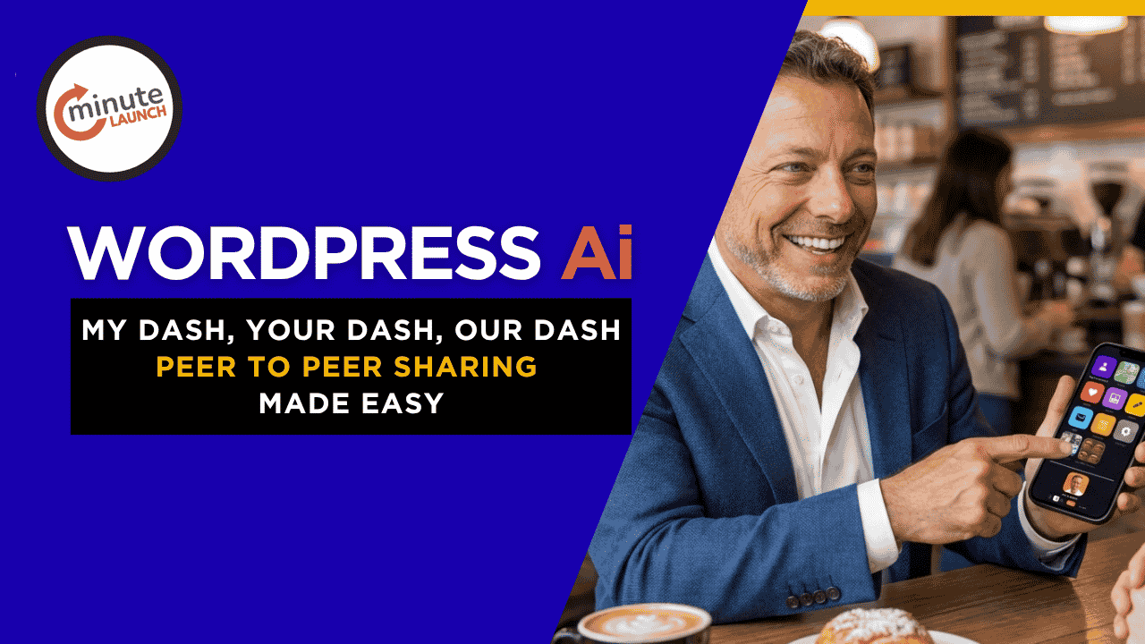 My Dash, Your Dash, Our Dash – Peer To Peer Sharing Made Easy