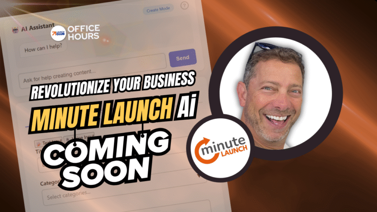 Revolutionize Your Business – MinuteLaunch Ai Is Coming Soon!