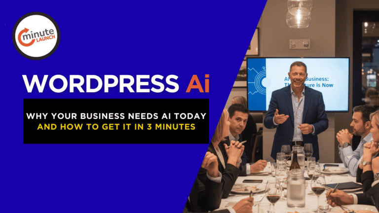 Why Your Business Needs AI TODAY – And How To Get It In 3 Minutes