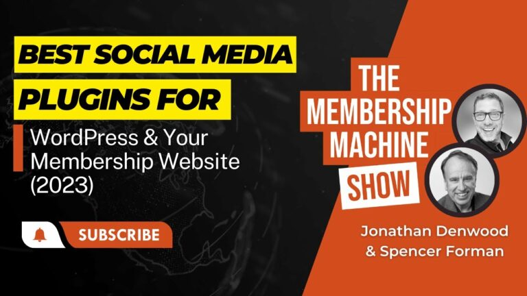Best Social Media Plugins For Your Membership Site 2023